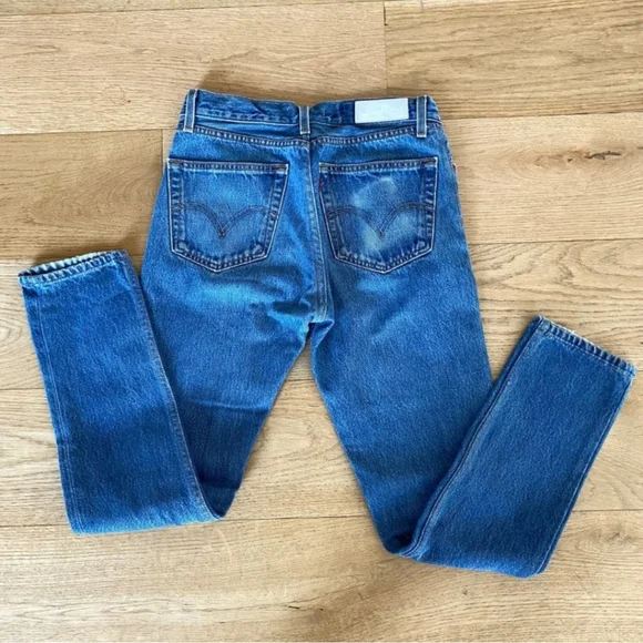 ReDone / Levi's Straight Leg Jeans - Picture 2 of 6